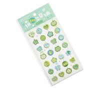 Pegatina de espuma con botón de dibujos animados para niños, para botella de agua, bolígrafo, diario, planificador, álbum de fotos, cubierta de teléfono, álbum de recortes, motivacional