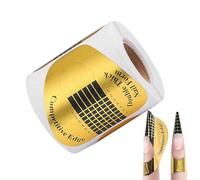 Pegatina de extensión uñas con números marcados - formas | Picos para