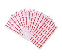 Pegatina de Flecha Roja 500 Unidades Papel Adhesivo de Cobre