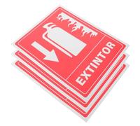 Pegatina de Indicadora para Extintor 3 en Pvc Piezas Caja