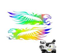 Pegatina De La Llama Del Automóvil - Águila Reflectante Sticke | Peglinas Y Calcomanías De Motocicletas | Pegatizas De Autos Diseño De Águila | Parche Autoadhesivo Reflectante Vintage Impermeable Para