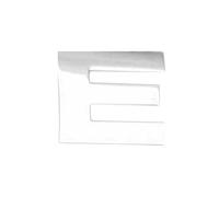 Pegatina de letra para coche, adhesivo 3D para coche, impermeable y resistente a la decoloración para parachoques de coche, pegatinas duraderas del alfabeto para uso al aire libre, pegatinas de coche