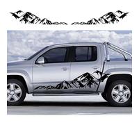 Pegatina de montaña, para Coche, para VW Amarok, Hilux, para Dodge, RAM, para Isuzu Dmax GWM Poer, para Nissan Navara, calcomanía Decorativa, para camioneta.