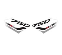 Pegatina de moto Para Honda X-ADV 750 2017 2018 2019 2020 Protector De Almohadilla De Depósito Para Motocicleta Pegatinas Adhesivas(Color:White)