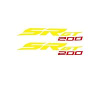 Pegatina De Motocicleta, Calcomanía Impermeable para Bicicleta para Aprilia SR GT 200 SRGT 2022 2023 2024, Pegatinas Protectoras para Decoración