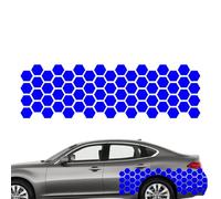 Pegatina de panal de abeja para coche, adhesivo para el cuerpo lateral del coche, adhesivo de panal impermeable, 70,86 x 21,65 pulgadas, adhesivo con patrón geométrico hexagonal, decoración