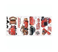 Pegatina de pared con diseño Cars & Friends - Disney Cars Friends to the Finish Peel and Stick Wall Decals