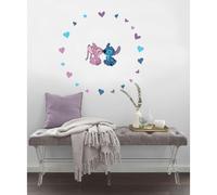 Pegatina de pared de Komar - Cutie de puntada y ngel - Tamao 50 x 70 cm - Disney Wall Sticker Statina de habitacin para nios colorida