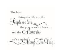 Pegatina de Pared Texto The People We Love para Hogar y Sala