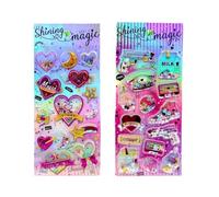 Pegatina De PVC De Rápida Brillante Lámina Dorada Brillante Para Diario Notebook Decoración De Funda De Teléfono Teléfono Gratificante Para Niños