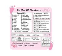 Pegatina de PVC Printing Cheat Sheet Decal | For OS 11 Big Sur Catalina Mojave El Capitan, Bubble Free Application No, Productivity Tool For Window OS Users