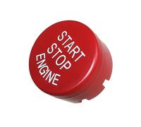 Pegatina de reparación Compatible con BMW Serie 5 6 G30 GT G32 X3 G01 X4 G02 Años 2020 2021 Cubierta del Interruptor del Botón De Arranque Y Parada del Motor del Automóvil(Matt Red)