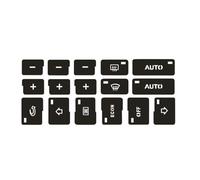 Pegatina de reparación del botón de Control del Panel del Aire Acondicionado del Coche para A4 B6 2001-2004