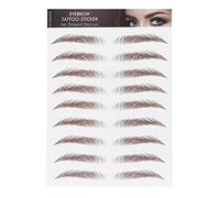 Pegatina de transferencia de cejas para mujeres Pegatinas de tatuaje de cejas temporales, maquillaje 6D, pegatinas de transferencia de tatuajes de cejas falsas, parches impermeables para dar forma(05)