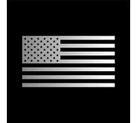 Pegatina de vinilo con bandera estadounidense [elige color/tamaño] para ordenador portátil/coche/camión/Jeep/ventana/parachoques