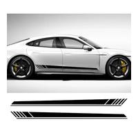 Pegatina de Vinilo, para Coche, embellecedores de faldones Laterales, Rayas, Accesorios Exteriores, para Audi A3 8V 8P 8Y 8L Sedán TFSI Sportback S3 RS3