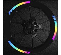 Pegatina Decorativa Calcomanías para Llantas De Motocicleta para Honda para Vario 125, 150, 160, V1, V2 Y V3 14 Pulgadas(Natural)