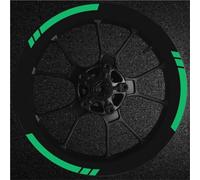 Pegatina Decorativa Calcomanías para Llantas De Motocicleta para Honda para Vario 125, 150, 160, V1, V2 Y V3 14 Pulgadas(Vert)