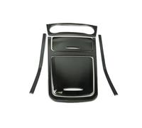 Pegatina Decorativa Panel Consola Central Coche Compartimento Almacenamiento CD Para Mercedes Para Benz CLA C117 GLA X156 Clase A W176 2013-2018 Decoración Interiores(Black)
