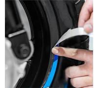 Pegatina Decorativa para BMW C650sport Accesorios Reflectantes para Motocicleta Pegatinas De Llanta Pegatina Rueda Dentro del Cubo Calcomanías Cinta Rayada(Light Blue)