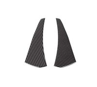 Pegatina Decorativa Para El Lateral De La Salida De Escape Trasera Del Coche Accesorio Interior Para Serie 3 E90 2005-2012 AJOHBM(Carbon fiber look)