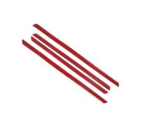 Pegatina Decorativa Para La Moldura Del Panel Interior De La Puerta Del Coche Para Ford Para Explorer 2013-2019 DYDGUTUFB(Red carbon fiber)