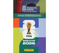 Panini - FIFA World Cup 2026 Cromos - Ecoblister 8 Sobres - Incluye 56 Cromos Mundial 2026 - Colección Oficial Panini