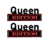Pegatina Emblema 3D Edición Queen 2 Piezas Calcomanías 3D De Metal