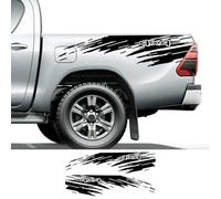 Pegatina Estilo Mudslinger para Caja de camioneta, para Ford F150, Hiliux, para Dodge, RAM, para Isuzu Dmax, Kit de Salpicadura de Coche GWM Cannon, calcomanía Decorativa para camioneta.