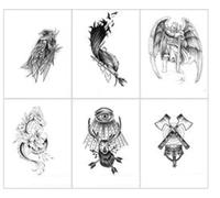 Pegatina Etiqueta Engomada Impermeable Tatuaje Tatuaje Jugo Tatuaje Etiqueta No Se Puede Frotar La Hierba