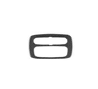 Pegatina Fibra Carbono Suave Real Marco Panel CD Control Central Coche Para Benz Para Smart 453 Para Fortwo Para Forfour 2016 2017 2018 2019 Interior Coche Cubierta Panel(Black)