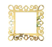 Pegatina for interruptor de flores, enchufe envolvente luz única, cubierta Panel placa dedo, pegatina pared for oficina en casa, 4/5/6 Uds Para Bricolaje(Rose gold,6pcs)