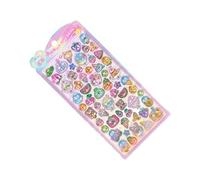 Pegatina Linda - Material De Decoración Creativa De 20x9.5cm, Juego De Etiquetas Decorativas, Manual De Niños De Animales Pequeños De Resina Tridimensional | Suministros Divertidos De Álbumes De Recor