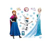 Pegatina mural - AG Design - Princesa Elsa - Multicolor - 30 x 30 cm - Decoración para bebé