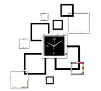 Pegatina Mural Reloj Reloj de Pared, Reloj de Cuarzo, Relojes Grandes DIY Modernos, decoración de Pared 3D for el hogar, Pegatinas for el salón Reloj De Pared