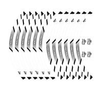 Pegatina para carrocería Accesorios De Tiras Reflectantes Para Ruedas Motocicleta Para Honda Monkey 125 Z125 M ABS 2019 2020 2021 2022 2023 2024, Pegatinas Decorativas(White)