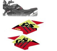 Pegatina para carrocería Adhesivo Para Depósito De Motocicleta Para BMW F900GS F900 GS F900gs 2024 Protección Lateral 3D Accesorios(Jaune)