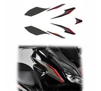 Pegatina para carrocería Adhesivo Reflectante Para Protección De Carrocería Motocicleta Para Honda FORZA 125 300, Decorativo Para Carenado(Nero)