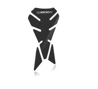 Pegatina para carrocería Adhesivos Para Almohadillas De Tracción Tanque Combustible Motocicleta Para BMW R1200R R1200 R Protector Adhesivo 3D Para Almohadilla(GRAY WHITE)