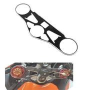 Pegatina para carrocería Calcomanías De Fibra Carbono Para Motocicleta Para Honda CBR 1000RR (2008, 2009, 2010, 2011, 2012), Protector Superior La Abrazadera Delantera Del Triple Árbol(Silver)
