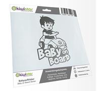 Pegatina para coche de bebé, 25 colores, 20 cm