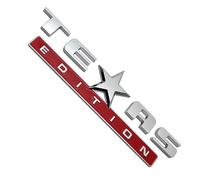 Pegatina para Coche edición Texas,Pegatina Estrella edición Texas | Decorativa | Pegatina para Puerta Lateral Guardabarros en ABS, Emblema Adhesivo de 3 m, Adhesivo para Coche Fresco y