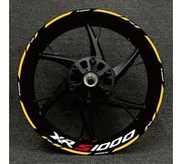 Pegatina para Cubo De Rueda Motocicleta, Calcomanías Reflectantes para Suzuki DL650 DL1000 V Strom 650 XT V-Strom Calcomanía llanta(Color2)