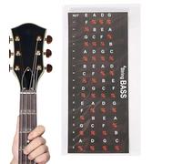 Pegatina Para Diapasón De Guitarra | De Colores | Ayuda De Aprendizaje Para Principiantes Y Niños | Se Puede Quitar Sin Dejar Residuos Adesivi Chitarra Note | Autocollants Touche Guitare | Pegatinas T
