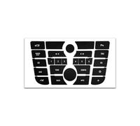 Pegatina para el botón de la ventanilla del Coche para Vauxhall GTC Meriva-B 2009-2015. Pegatinas de reparación para el botón del Panel de Control de Audio y CD del Coche.