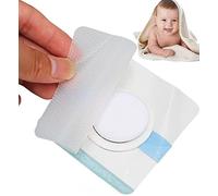 Pegatina para el Ombligo del Bebé, 4 Piezas Pegatinas para el Ombligo del Recién Nacido Pegatina para el Vientre Suave, Transpirable, Impermeable Parche para Hernia Umbilical, Pasta para el Ombligo Pr