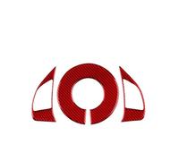 Pegatina Para El Volante Del Para Fiat Para 500 Para Abarth Y 595 2012-2023 Coches Interior Decoracion(1Set Red)