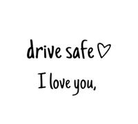 Pegatina para espejo retrovisor de coche, 4,33 x 0,79 pulgadas, pegatina de vinilo con texto en inglés «Ich liebe Ihr Fahrzeugzubehör für LKW», SUV, sedán, motocicleta, scooter, recogida, au