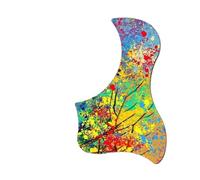 Pegatina Para Golpeador De Guitarra Acústica 1 Adhesivo Profesional De Película Folk Para Guitarra Acústica(3)