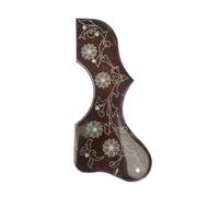 Pegatina Para Golpeador De Guitarra Acústica Golpeador De Celuloide Original De 2 Mm De Grosor Para Guitarra Jumbo Con Incrustaciones De Abulón(3)